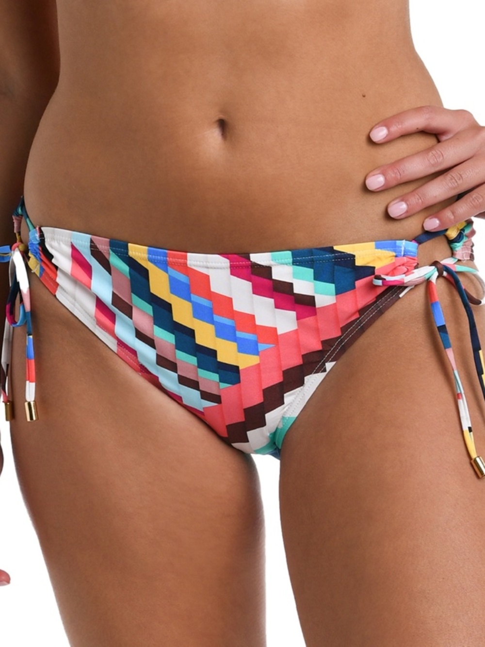 La Blanca Womens Slice Adjustable Loop Multi